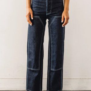 Jesse Kamm Dark Blue Japanese Denim Handy Pants